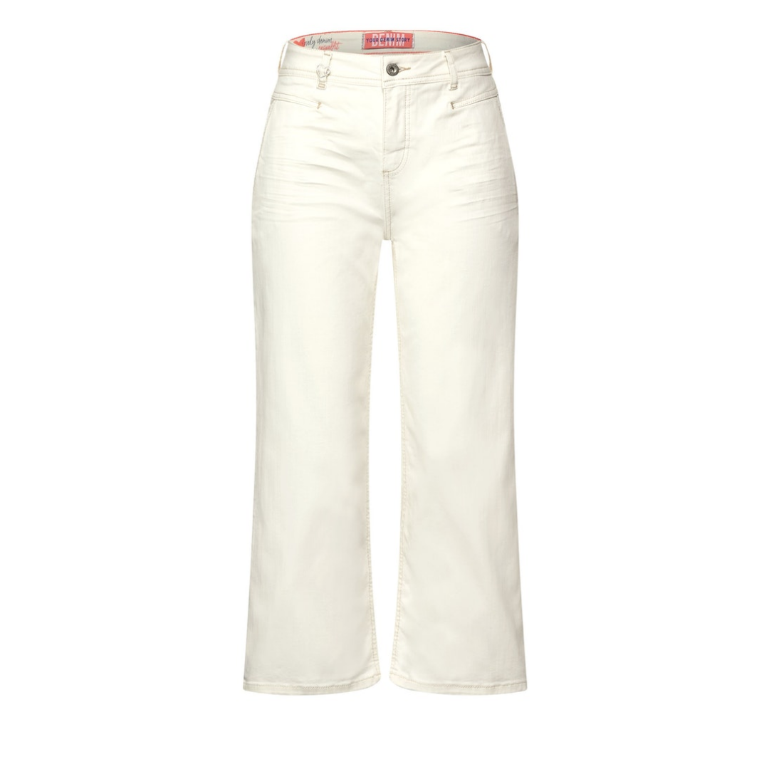 Street One - Damen Langshorts - Blau - Größe: 26-24 - bei Tara-M