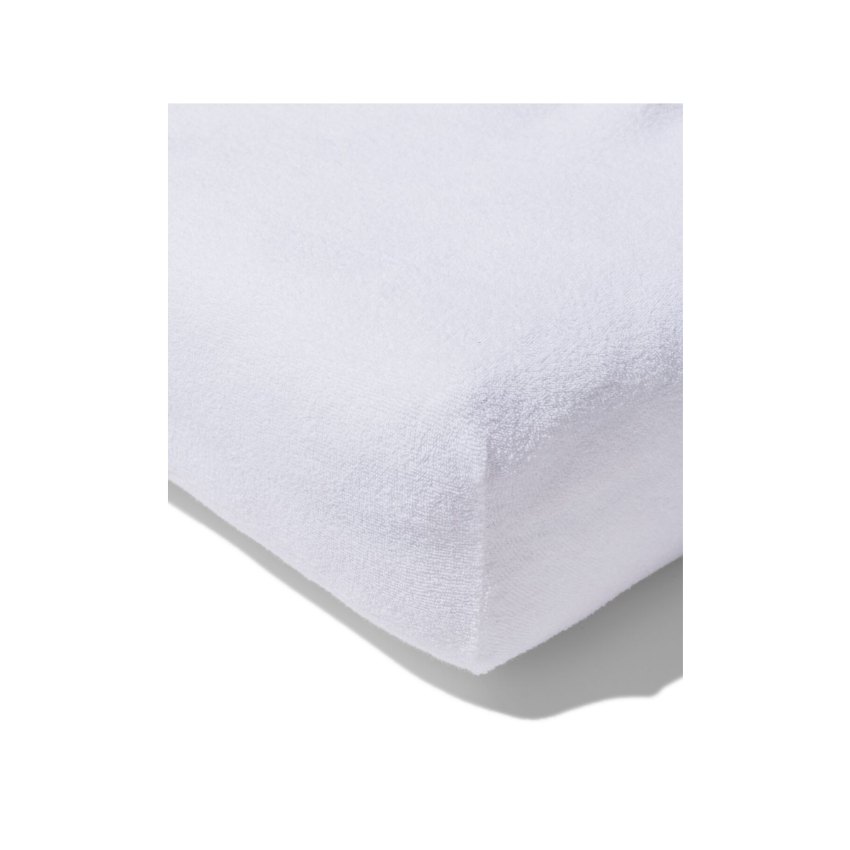 HEMA Hoeslaken 90x200cm badstof wit (wit)