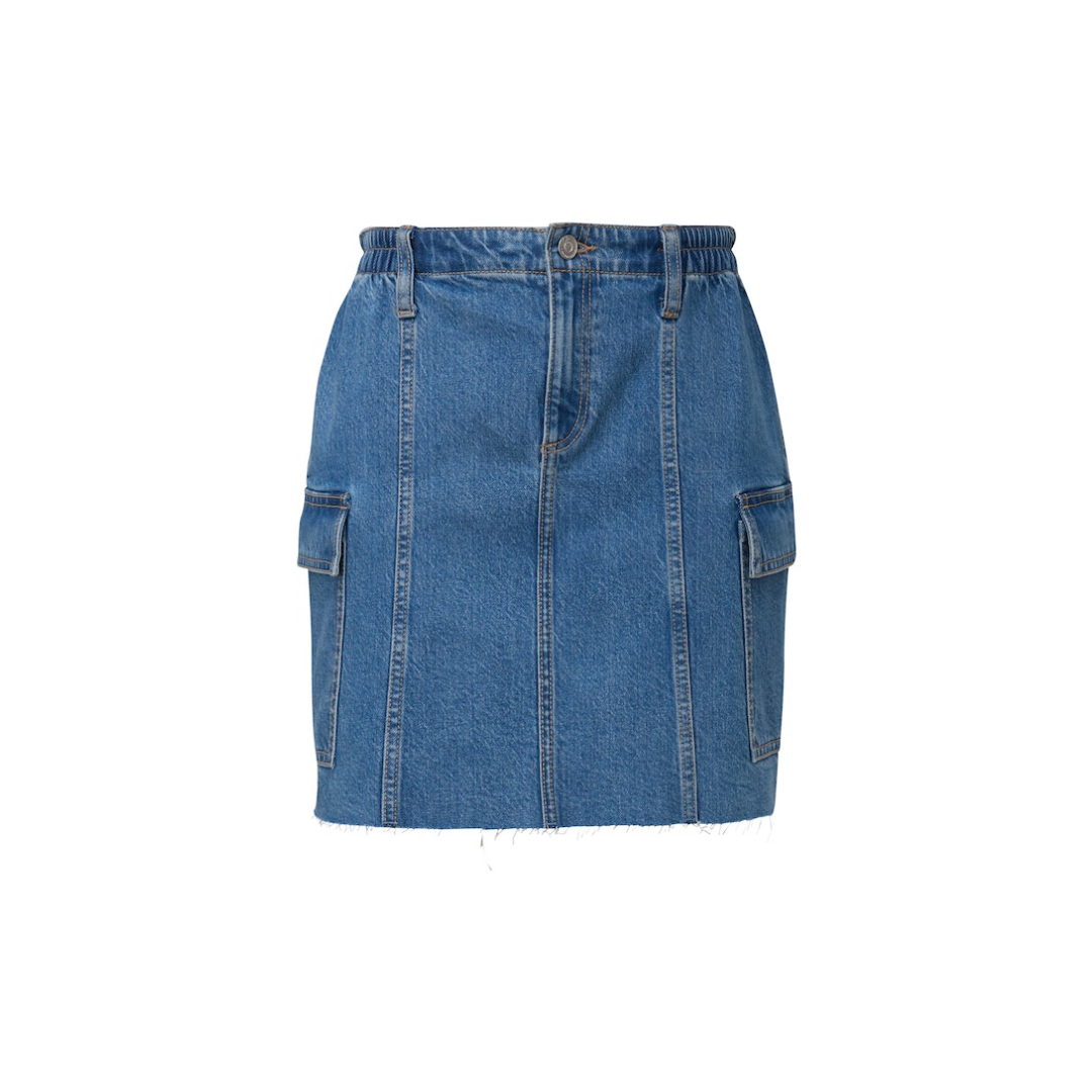 QS - Damen Rock - Blau - Größe: 34 - bei Tara-M
