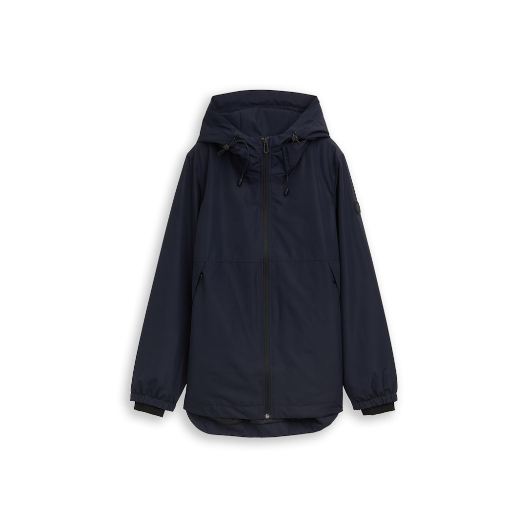 Tom Tailor - Damen Kurzjacke - Blau - Größe: M - bei Tara-M