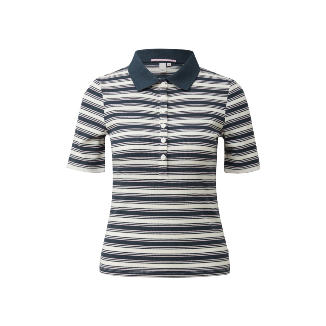 QS - Damen T-Shirt - Blau - Größe: XXL - bei Tara-M