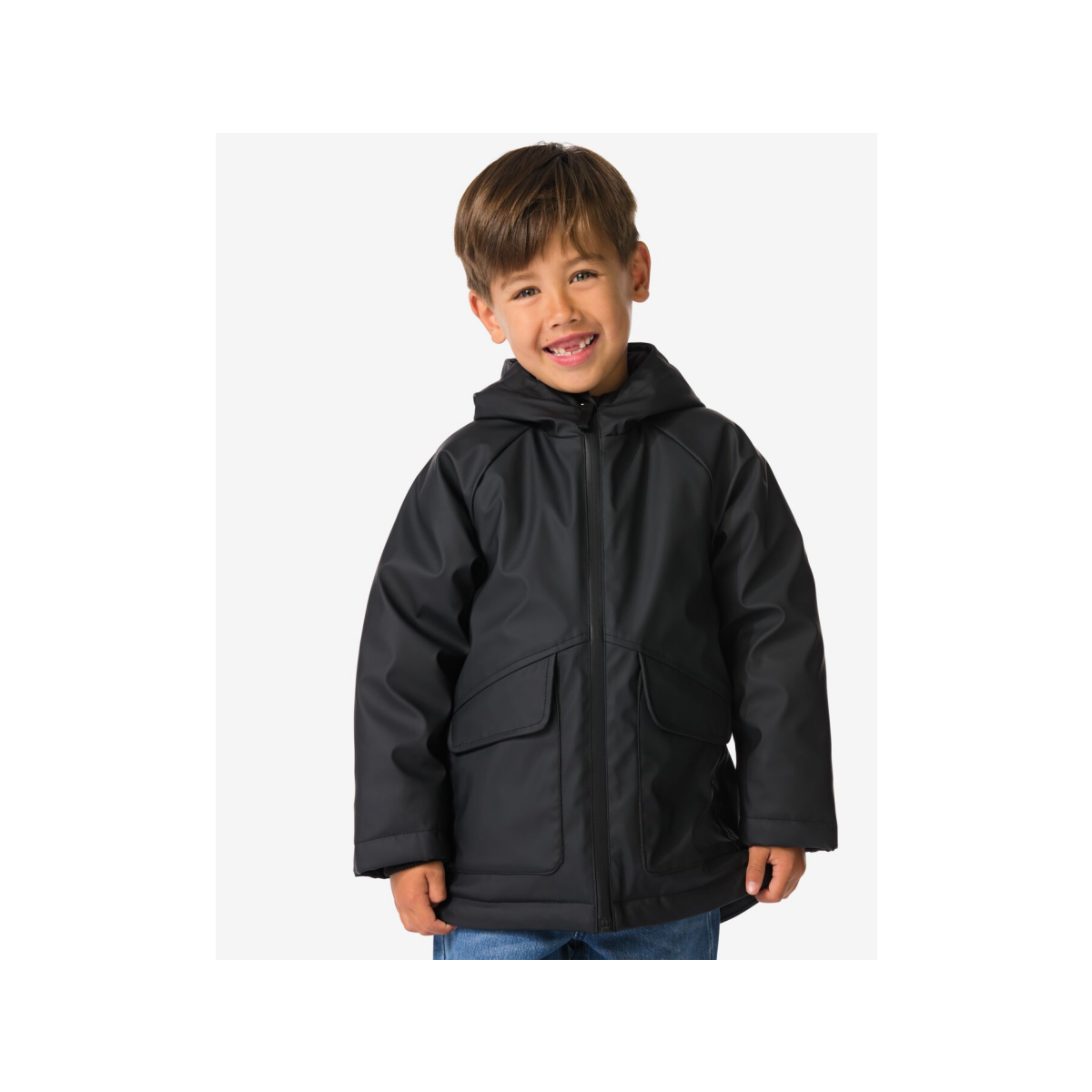 HEMA Kinderjas zwart (zwart)