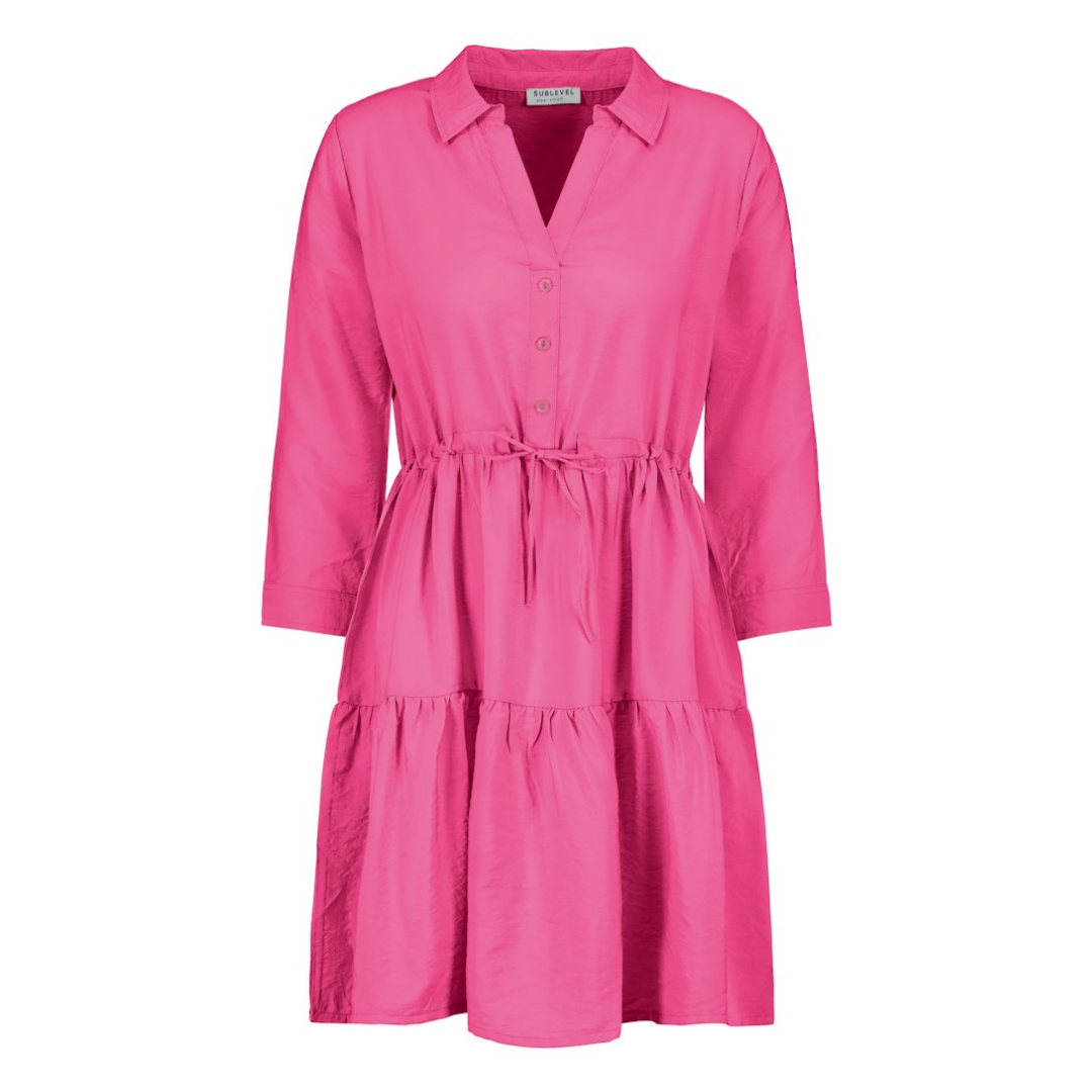 Eight 2 Nine - Damen Kleid - Rosa - Größe: M - bei Tara-M