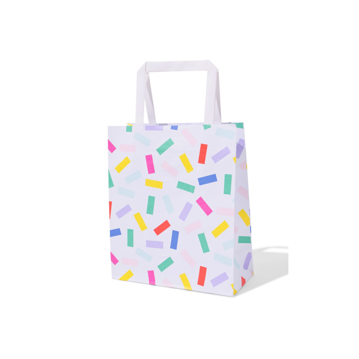 HEMA Cadeautasjes M confetti - 6 stuks (multicolor)