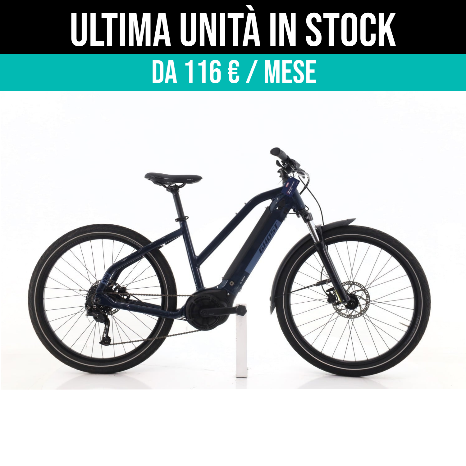 Ghost eSquare Trekking taglia M Semi-nuova