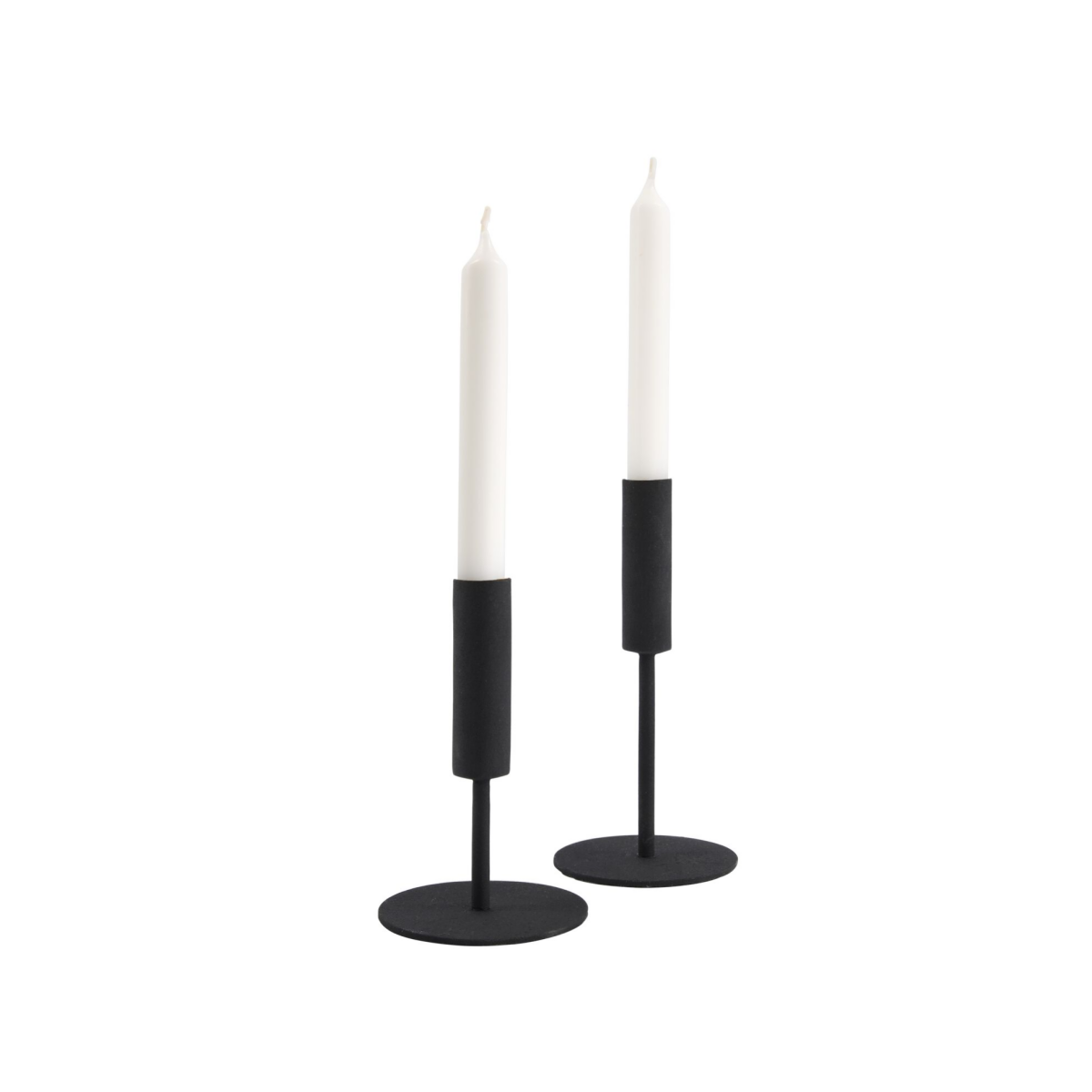 HEMA Dinerkaarsen Ø2x17 - 8 stuks wit (wit)
