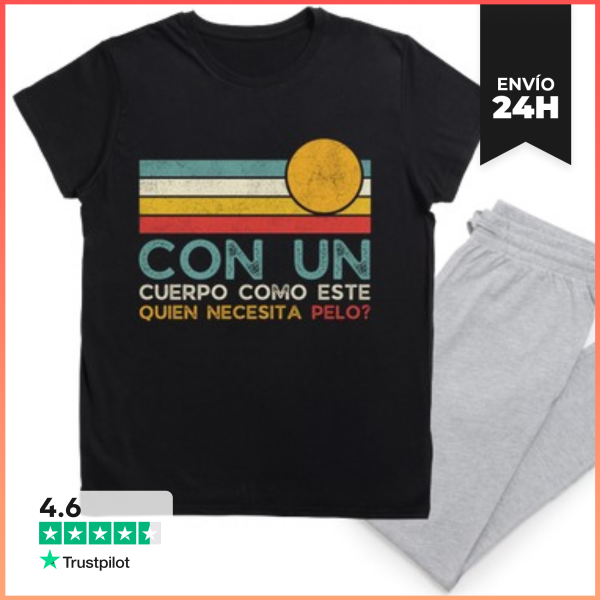 Pijama Con Un Cuerpo Como Este Quien Nececita pelo laTostadora