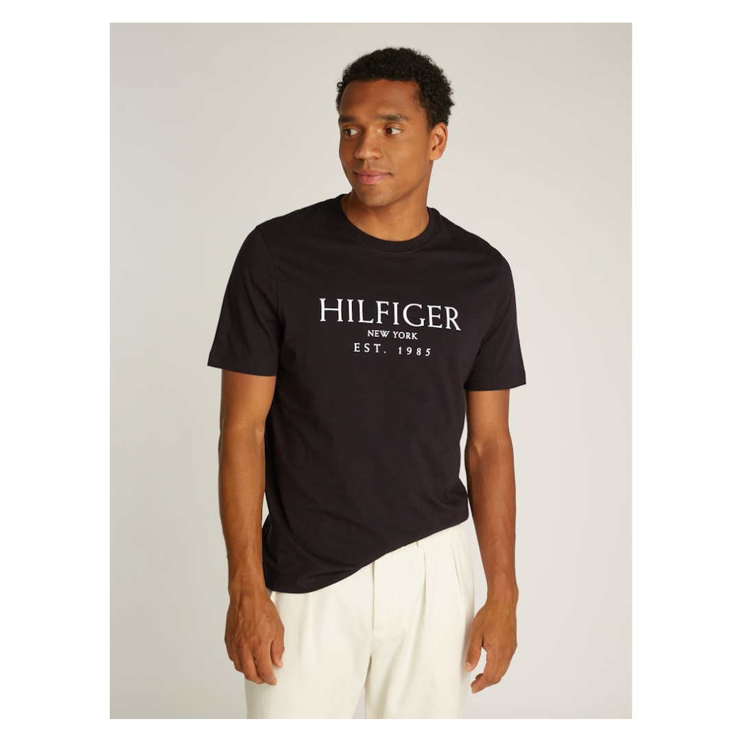 Tommy Hilfiger - Herren T-Shirt - Schwarz - Größe: XXXL - bei Tara-M