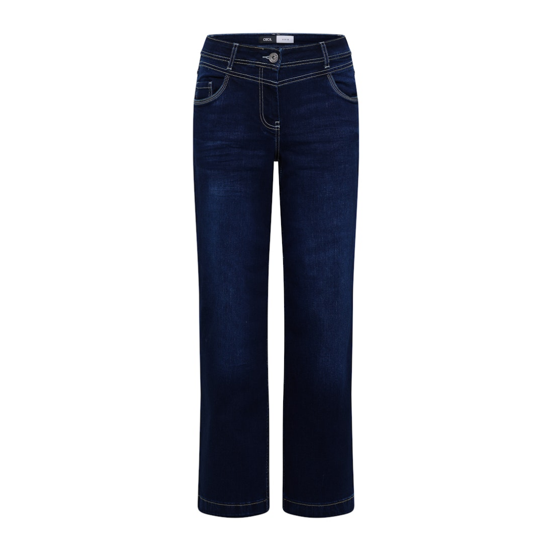 Cecil - Damen Jeans - Blau - Größe: 27-32 - bei Tara-M