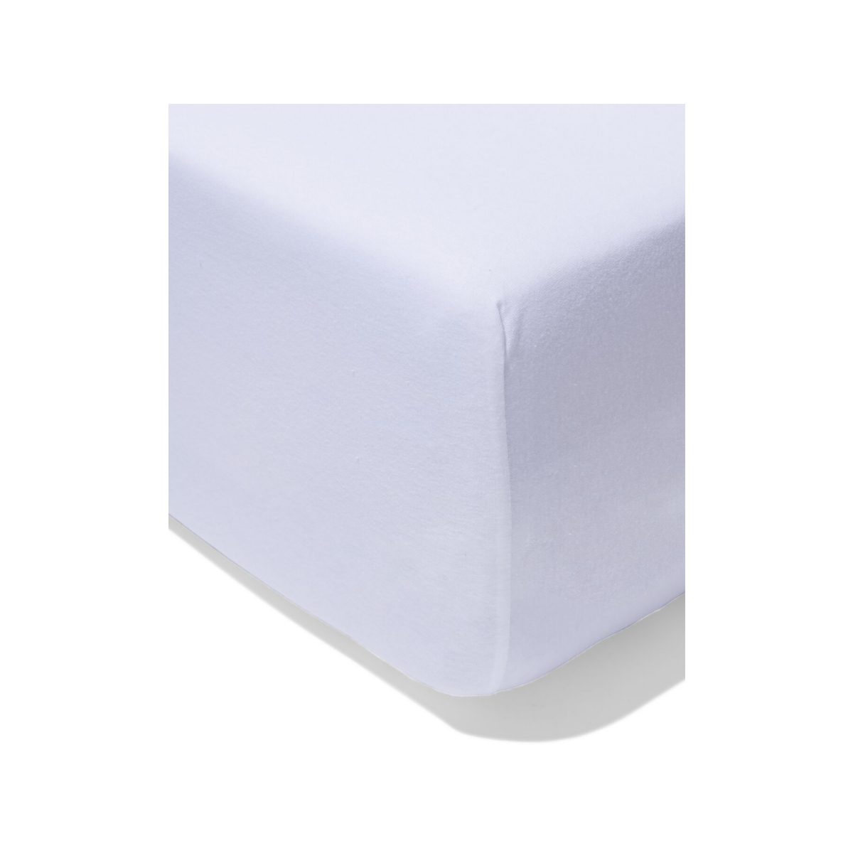 HEMA HEMA Boxspring Hoeslaken 80x200cm Jersey Wit (wit)