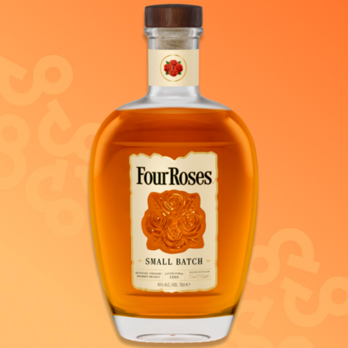 Bottle of Four Roses Small Batch 70 cl