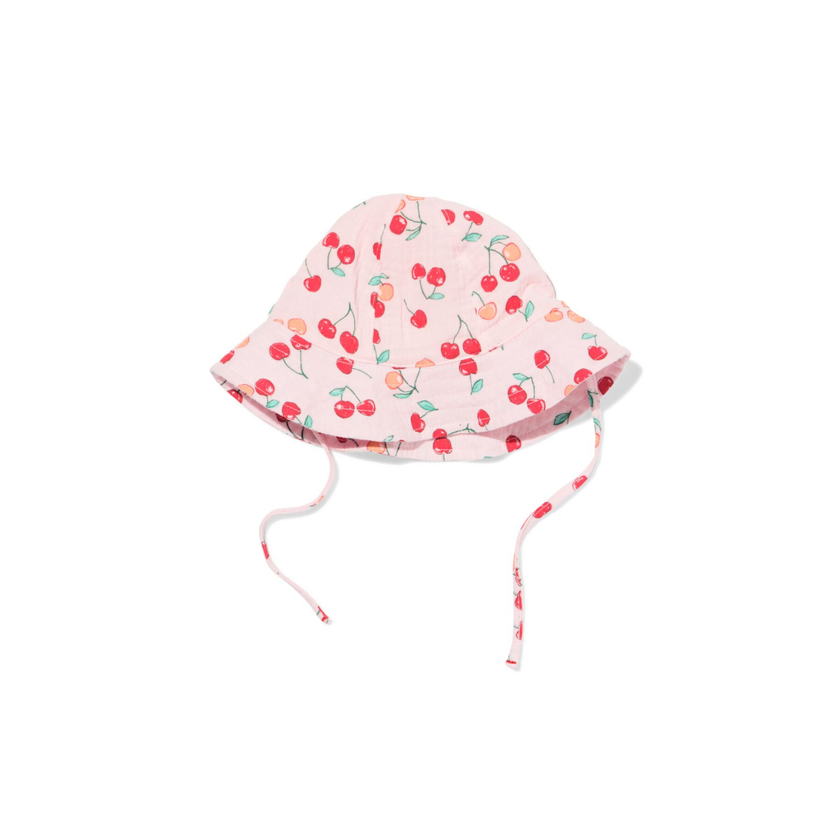 HEMA Babyhoed mousseline fruit roze