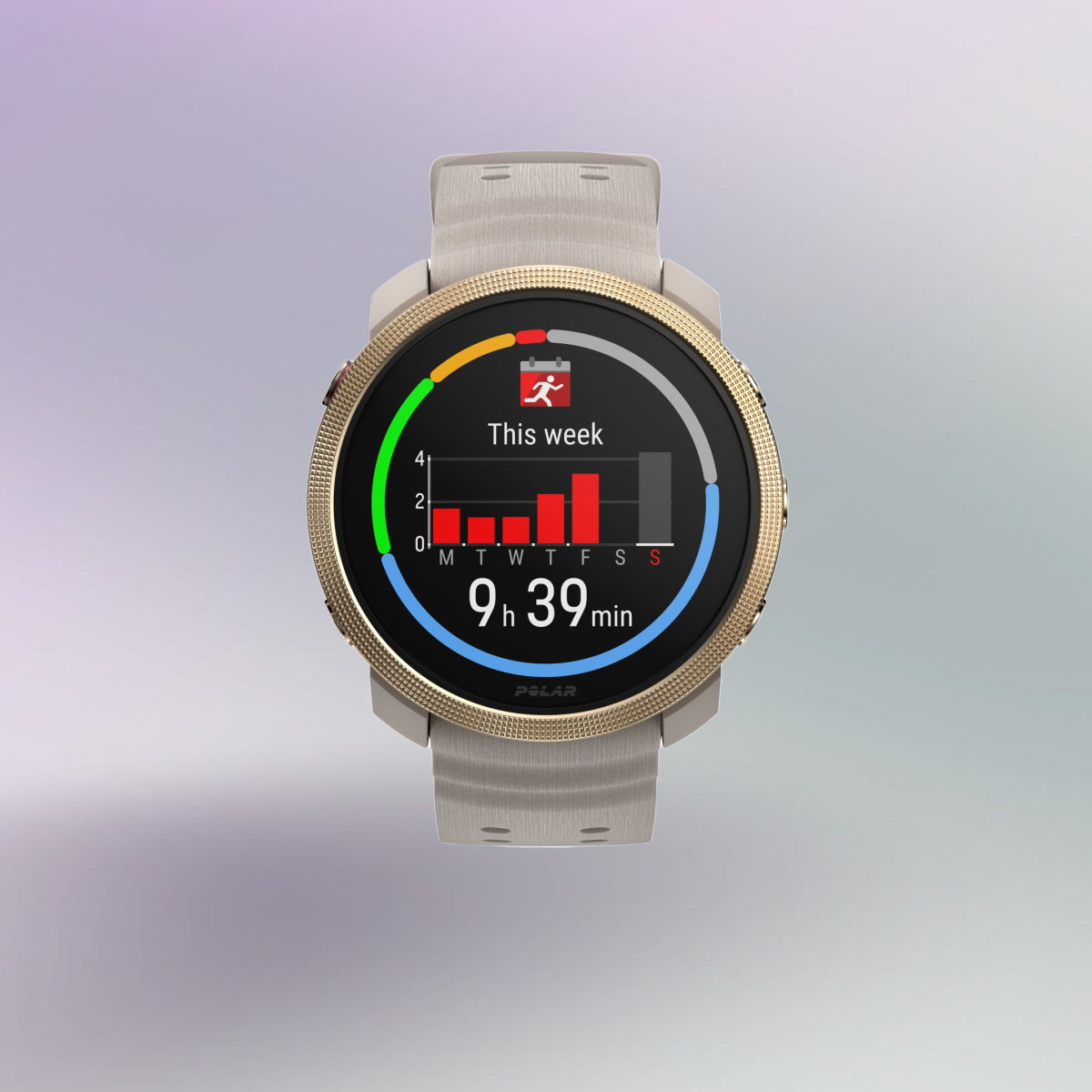 Polar - Montre Cardio GPS Vantage M3 - Beige - Unisex