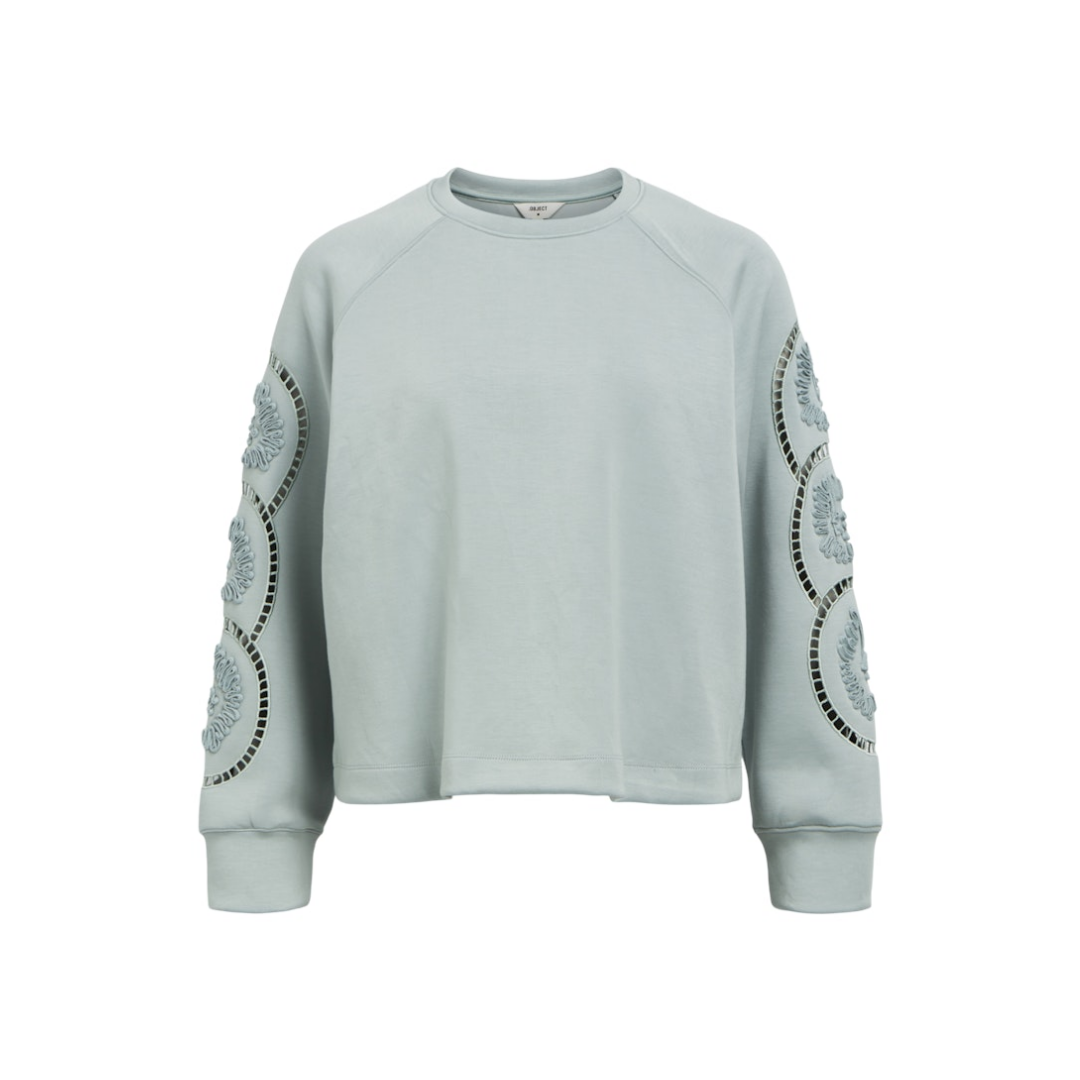 Object - Damen Sweatshirt - Blau - Größe: XS - bei Tara-M