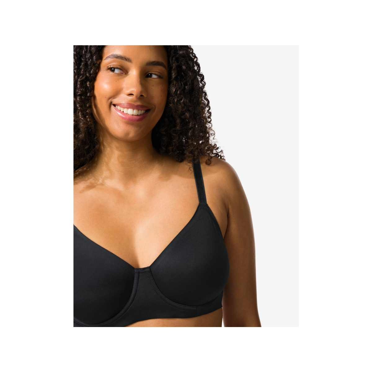 HEMA HEMA Niet Voorgevormde Bh Met Beugel Zwart (zwart)