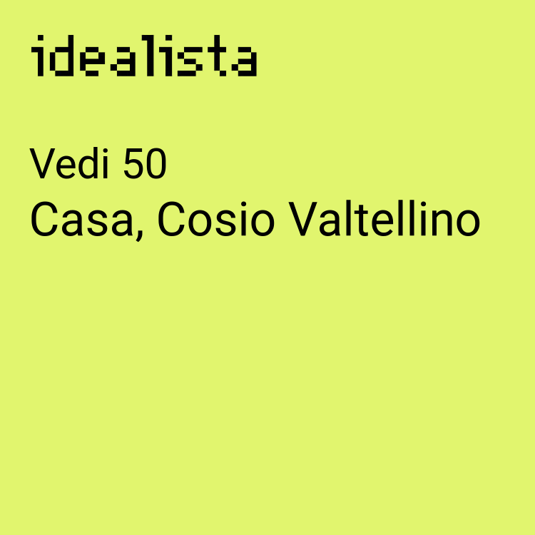 Detached house in Cosio Valtellino