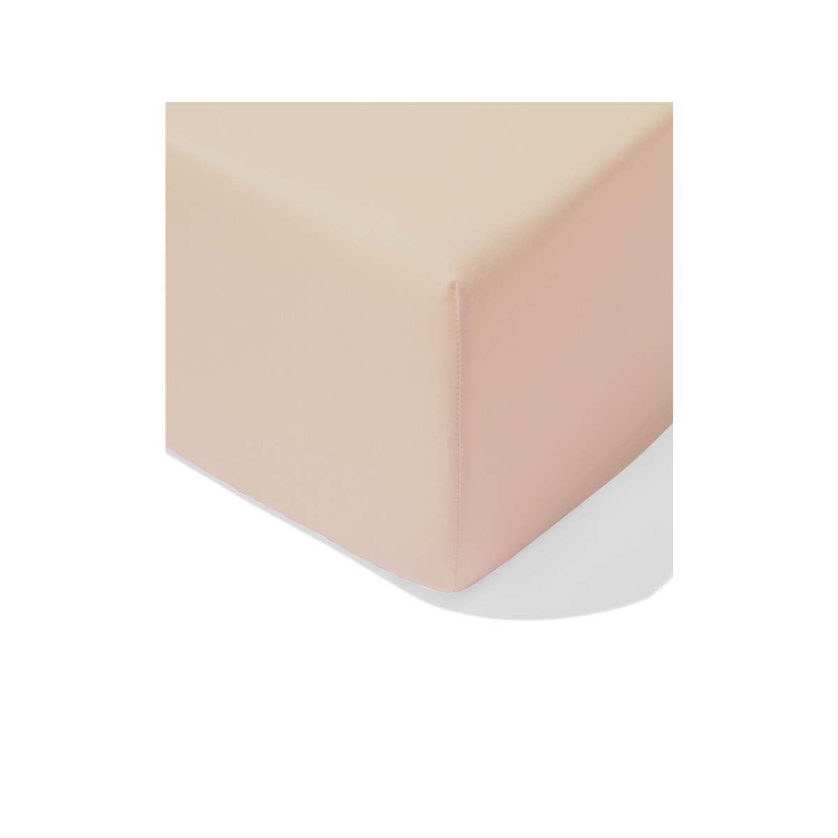 HEMA HEMA Hoeslaken 80x200cm Zacht Katoen Beige (beige)