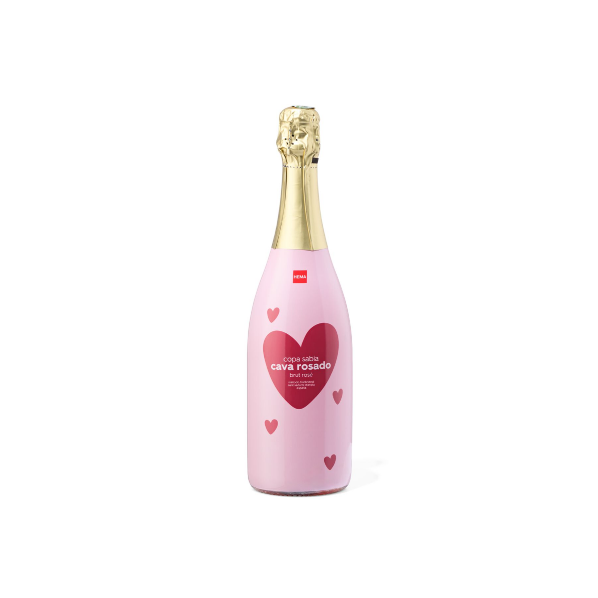 HEMA HEMA Cava Rosado Valentijn 0.75L