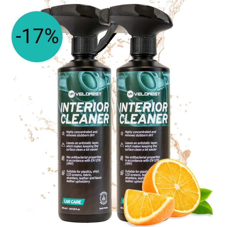 2-pack Velorest Interior Cleaner 2x500ml / interieur reiniger auto | Dutch Performance Products
