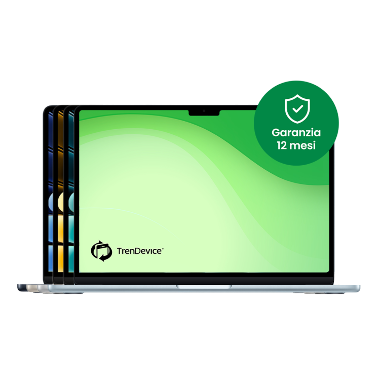 MacBook Air 13 M4 2025 512 GB Colore a sorpresa A 16 GB CPU 10 Core - GPU 10 Core Ricondizionato
