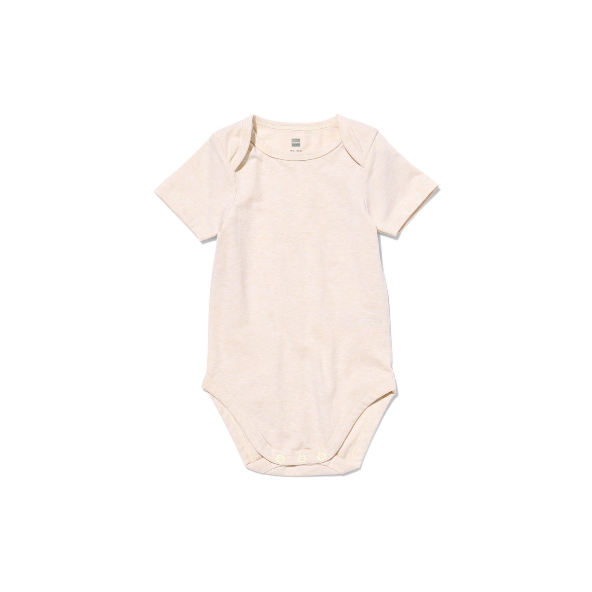 HEMA Baby romper met stretch beige (beige)