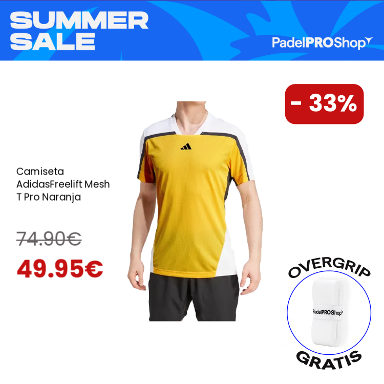 Adidas Maglietta AdidasFreelift Mesh T Pro Arancione