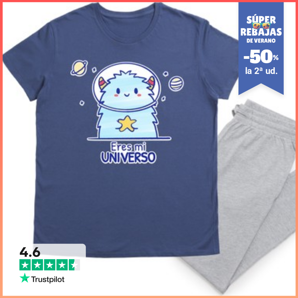 Pijama Eres Mi Universo LaTostadora