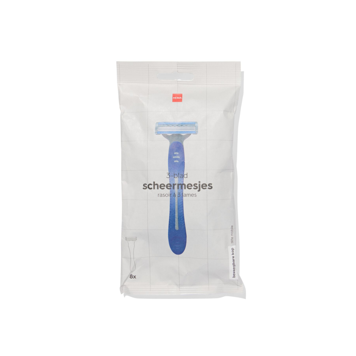 HEMA Scheermesjes 3-blad - 8 stuks
