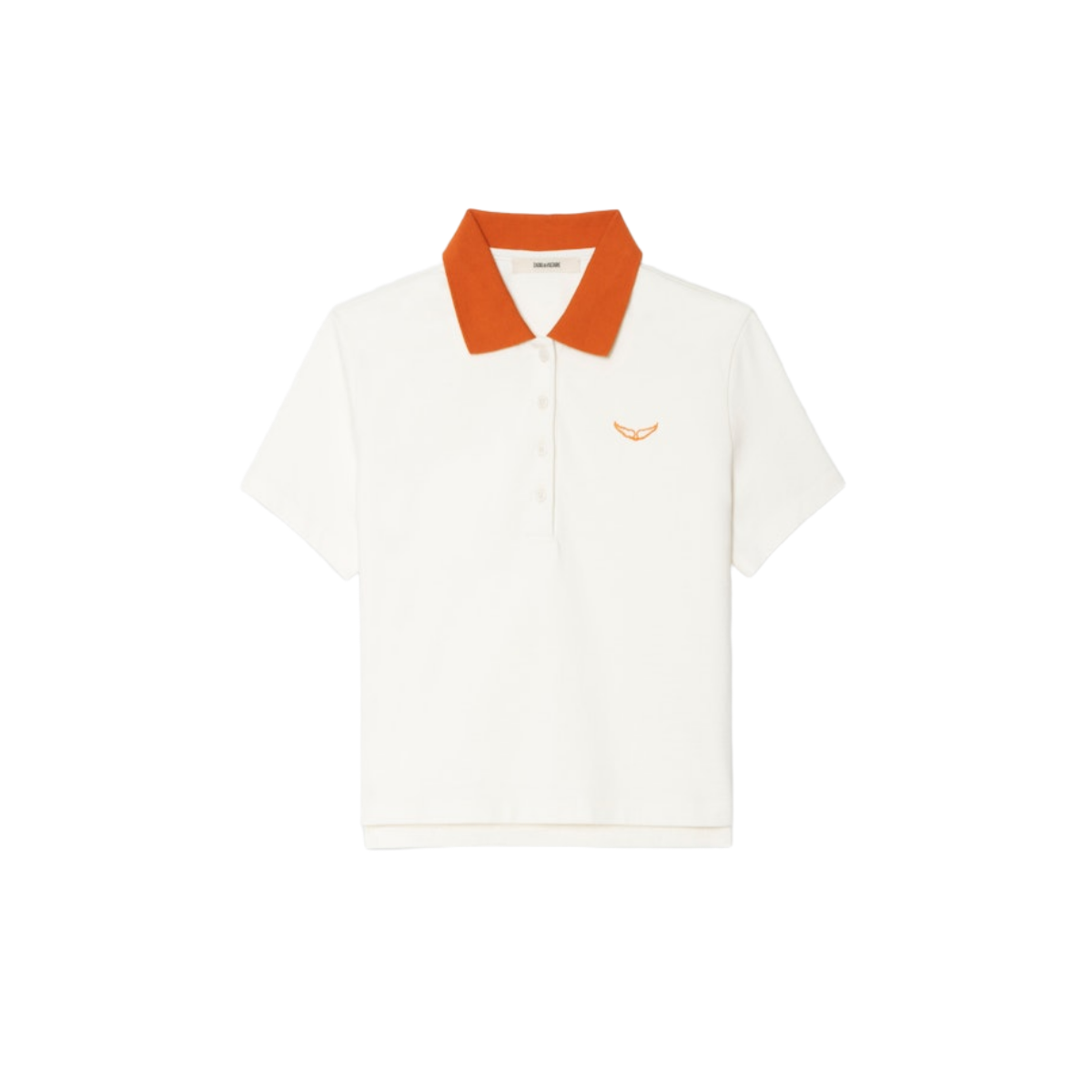 Zadig & Voltaire Mujer Beige Polo Mirta