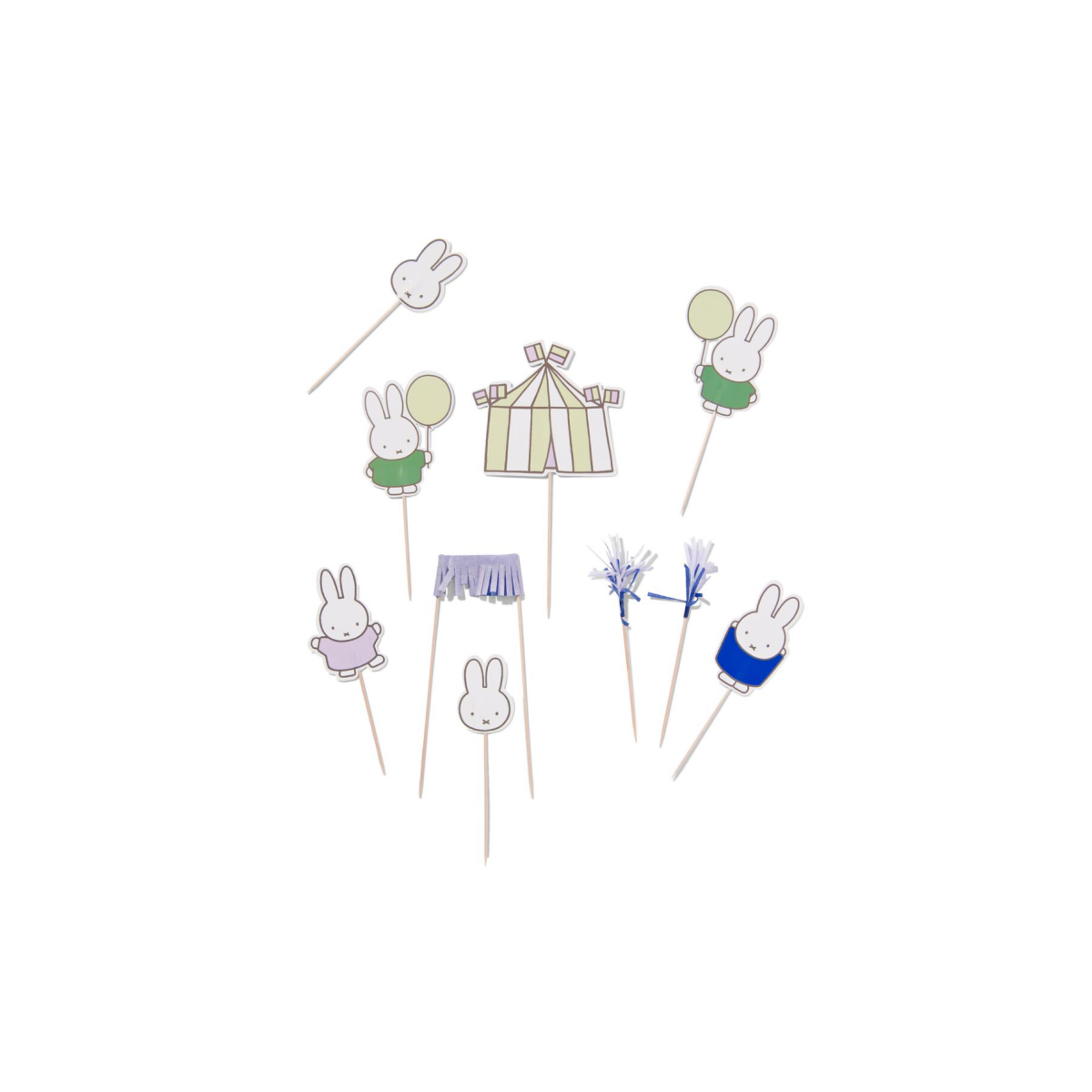 HEMA HEMA Nijntje Taartdecoratie - 10 Stuks