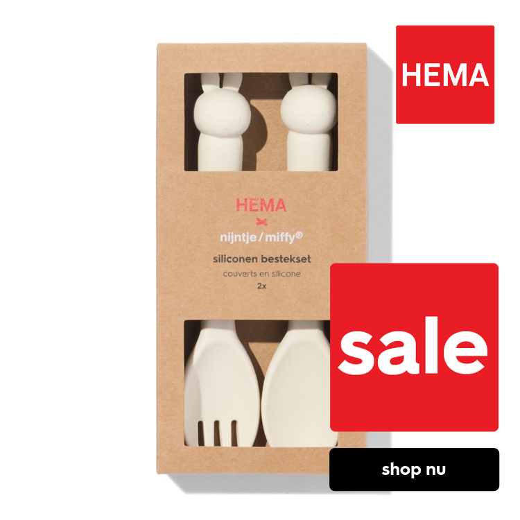 HEMA Nijntje bestekset siliconen