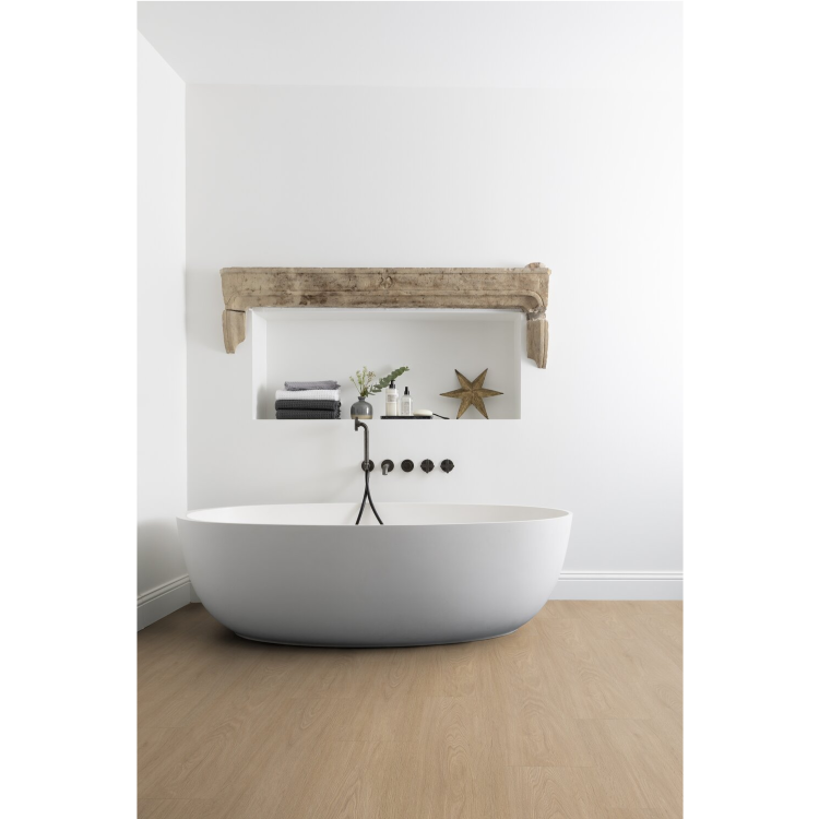 Lame XL de sol PVC effet bois clipsable country natural Gerflor - 149.2 cm x 22.9 cm x 0.57 cm