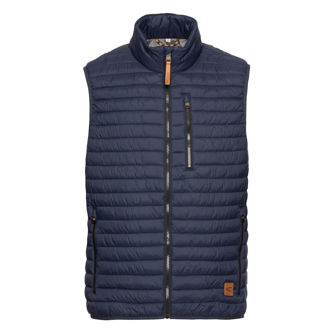 Camel Active - Herren Weste - Blau - Größe: 56 - bei Tara-M