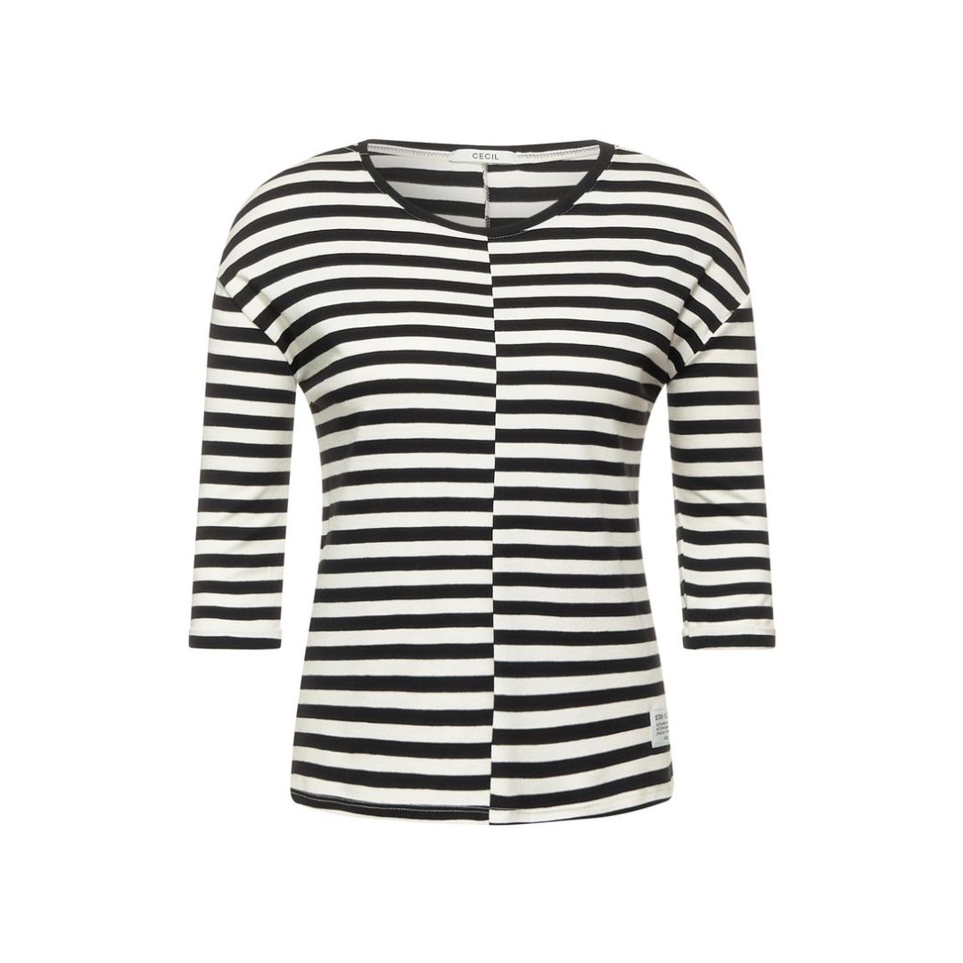 Cecil - Damen Langarmshirt - Weiß - Größe: L - bei Tara-M