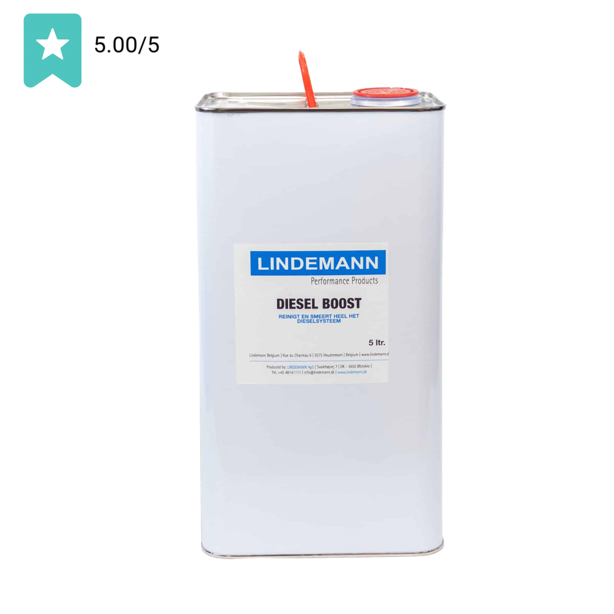 Lindemann Diesel Boost 5 Liter / diesel additief & cetaanverhoger | Dutch Performance Products