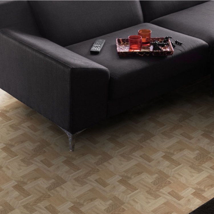 Dalle carrée de sol PVC effet bois auto-adhésive wood clear Gerflor - 30.5 cm x 30.5 cm x 0.13 cm
