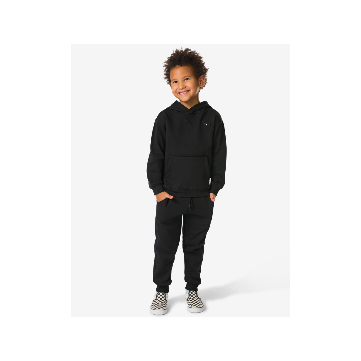 HEMA HEMA Kinder Sweatbroek Zwart (zwart)