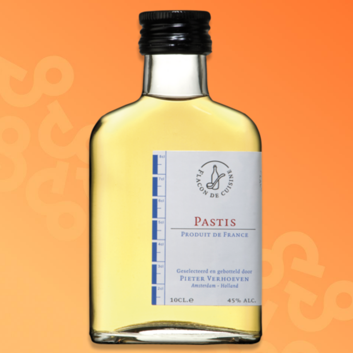 Bottiglietta di pastis da 10 cl