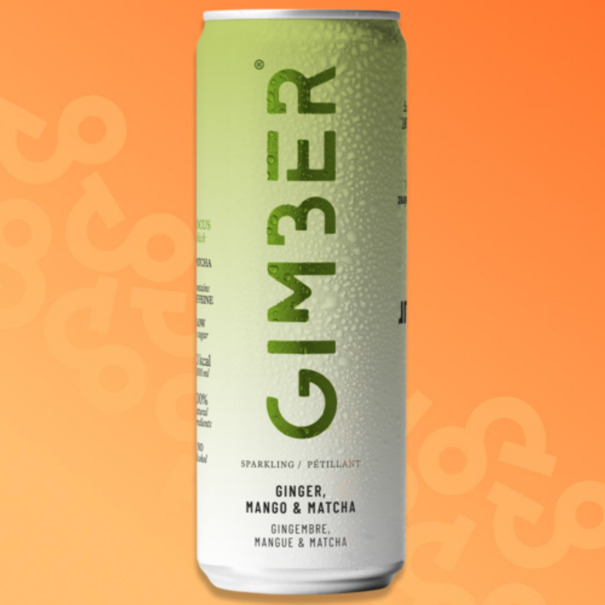 Gimber Focus Organic Alcohol-Free 25 cl