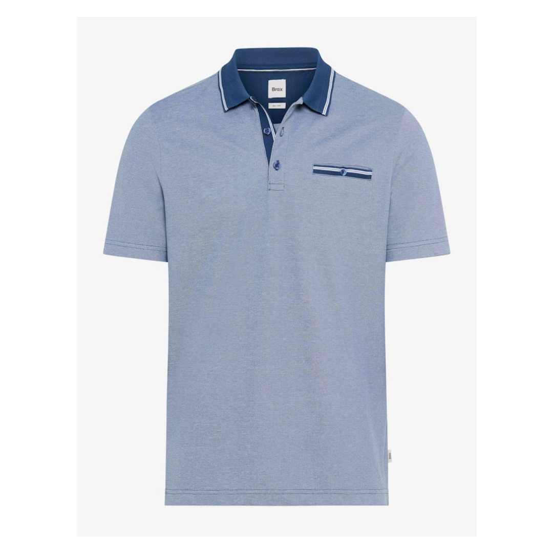 BRAX Polo Shirt Classic Fit Baumwolle-Polyester Cove