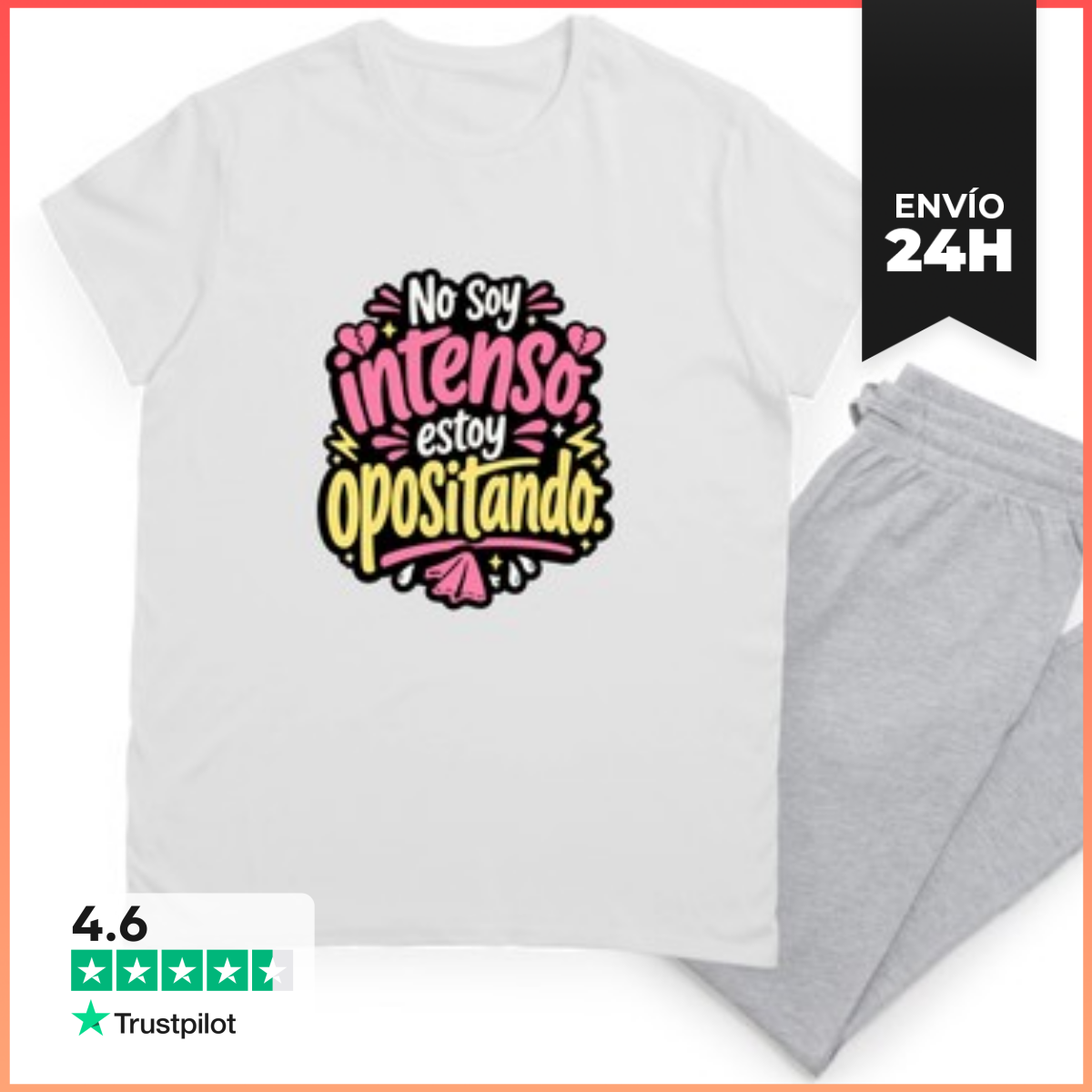 Pijama No Soy Intenso, Estoy Opositando LaTostadora
