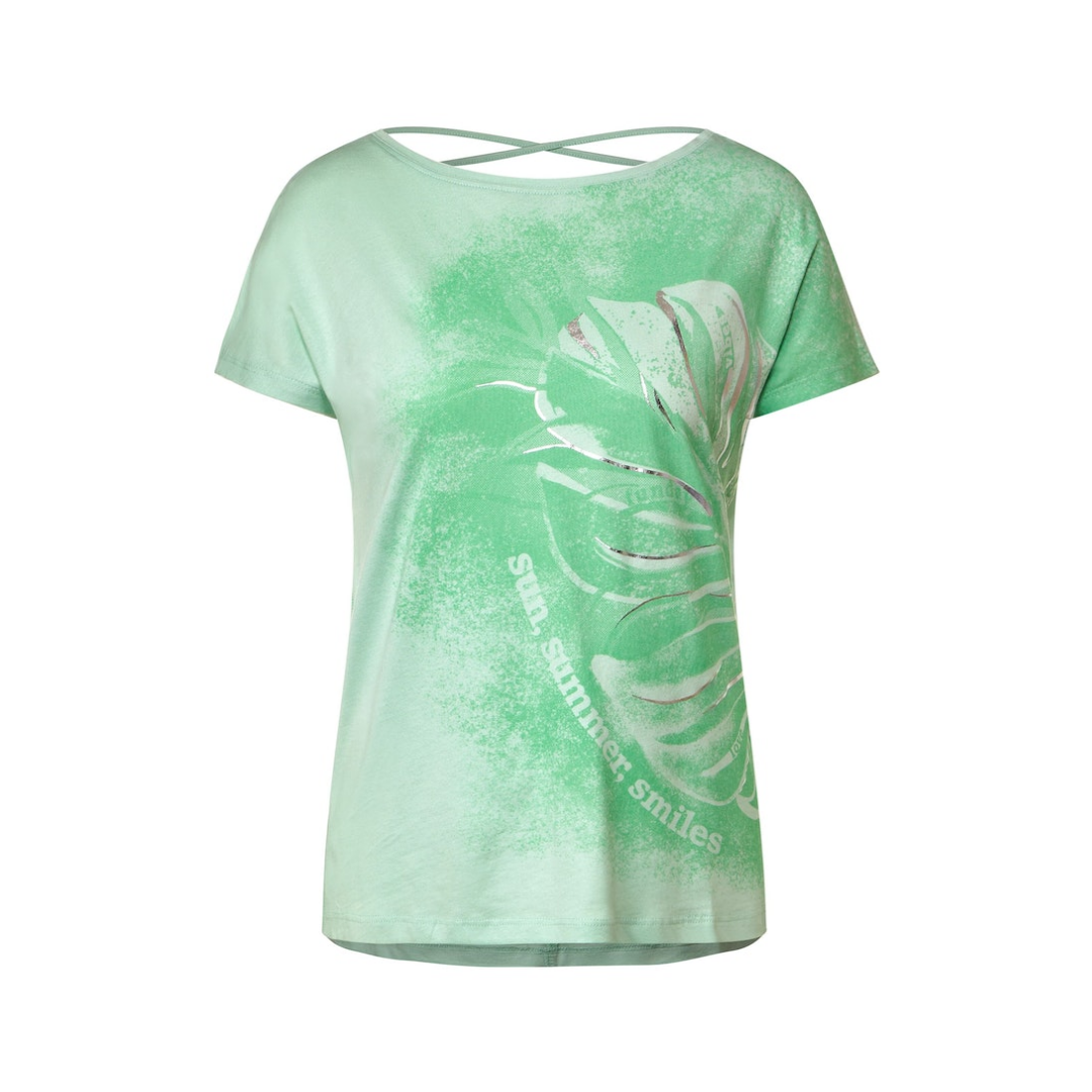 Cecil - Damen T-Shirt - Grün - Größe: S - bei Tara-M