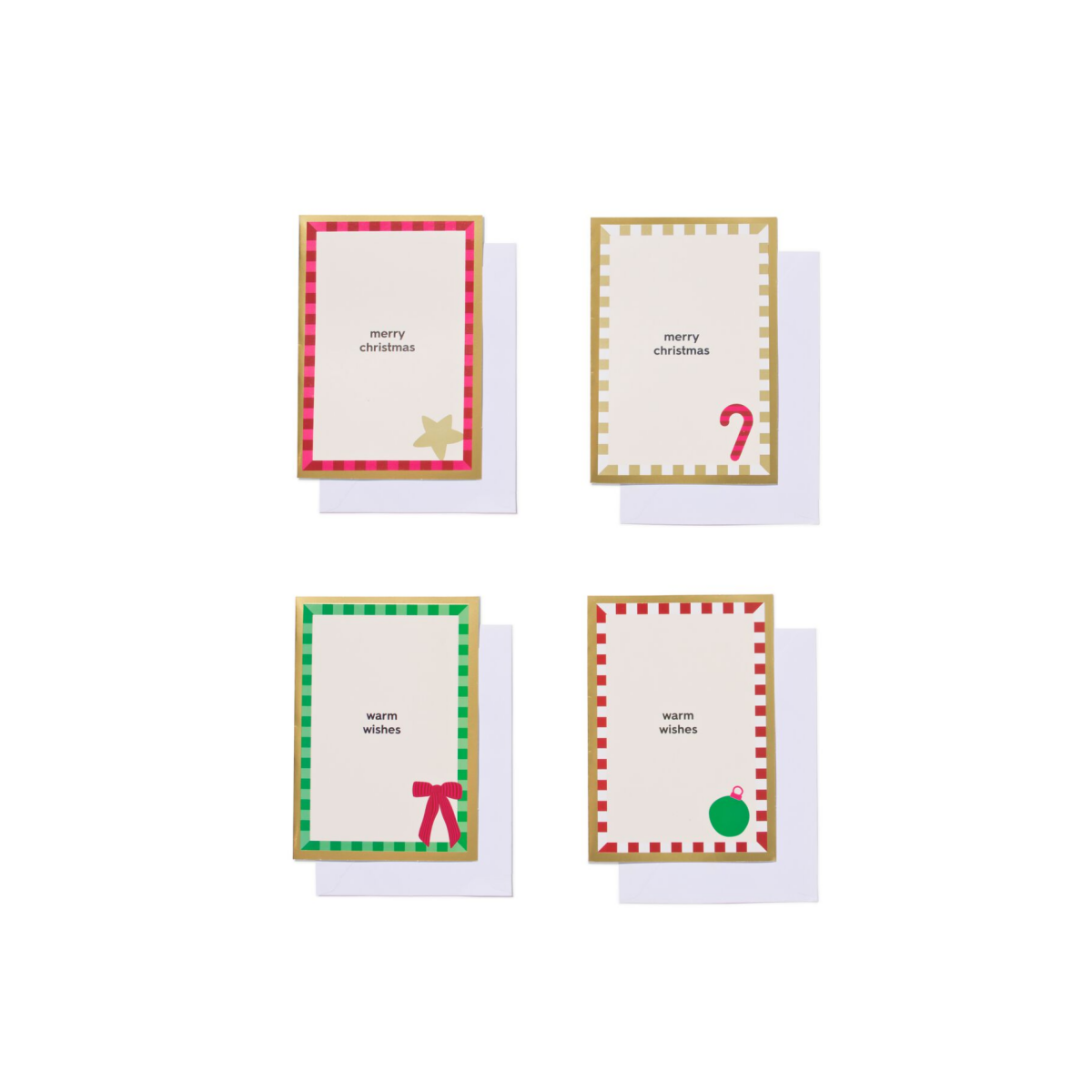 HEMA Kerstkaarten 14.5x10.4 - 20 stuks