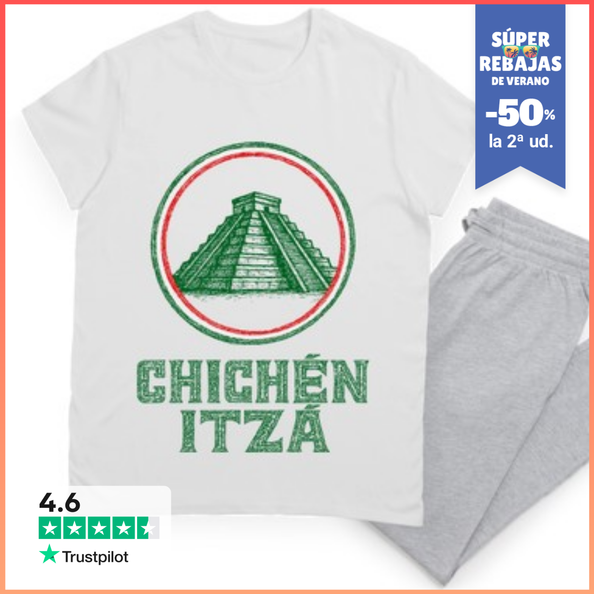 Pijama Chichén Itzá México LaTostadora