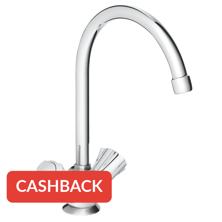 Grohe Costa-L keukenkraan met hoge uitloop chroom