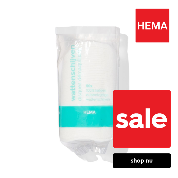 HEMA Wattenschijfjes ovaal - 50 stuks
