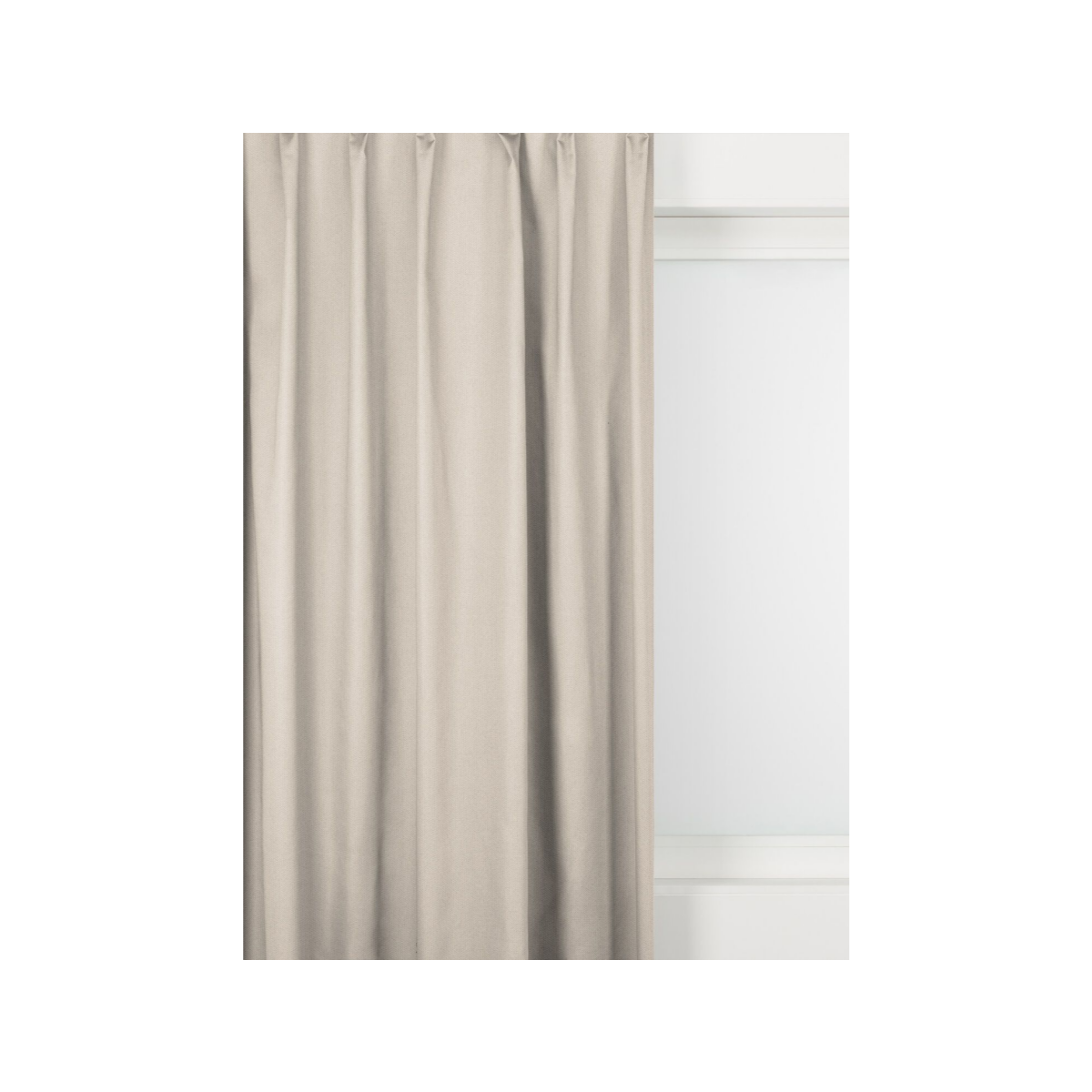 HEMA HEMA Gordijnstof Montfoort Verduisterend Beige (beige)