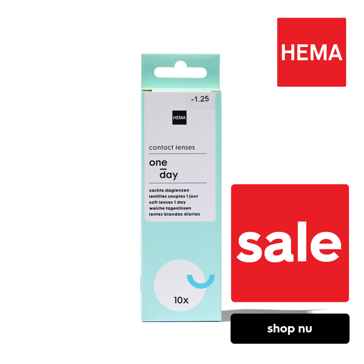 HEMA Zachte daglenzen -1.25 - 10 stuks