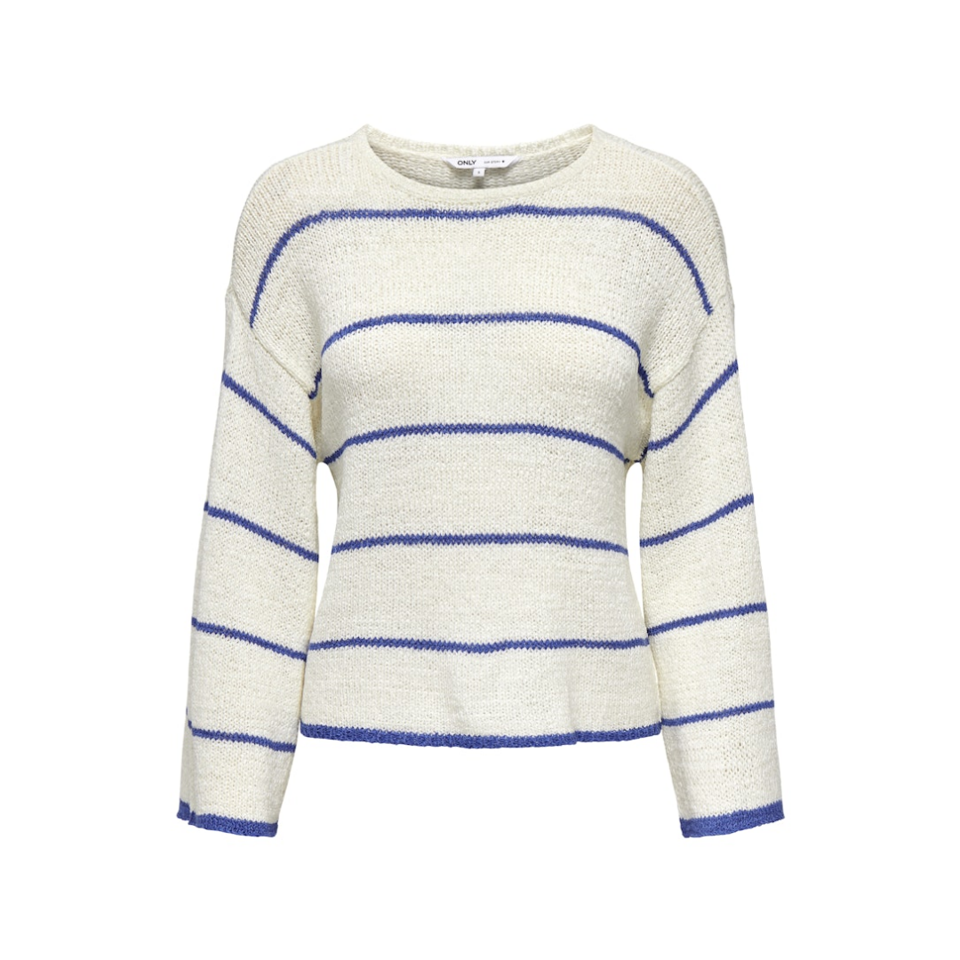 Only Pullover O Neck Polyacryl-Polyamid Cloud Dancer2