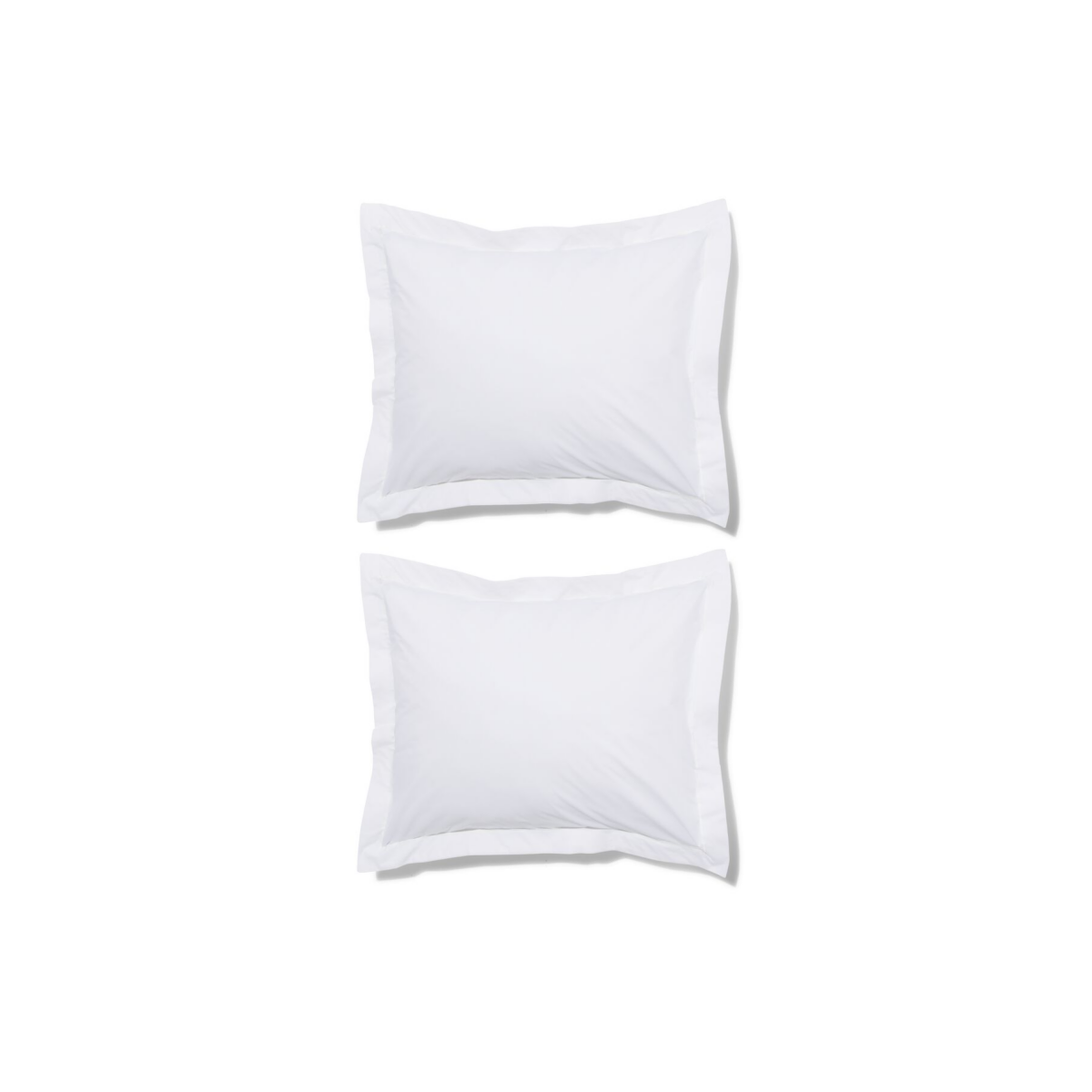 HEMA HEMA Kussenslopen 60x70cm Percal Wit (wit)